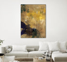 Amber Haze II by Sisa Jasper on GIANT ART - brown abstract