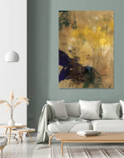 Amber Haze II by Sisa Jasper on GIANT ART - brown abstract