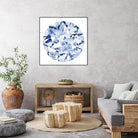 Diamond Drops II by Grace Popp on GIANT ART - blue abstract