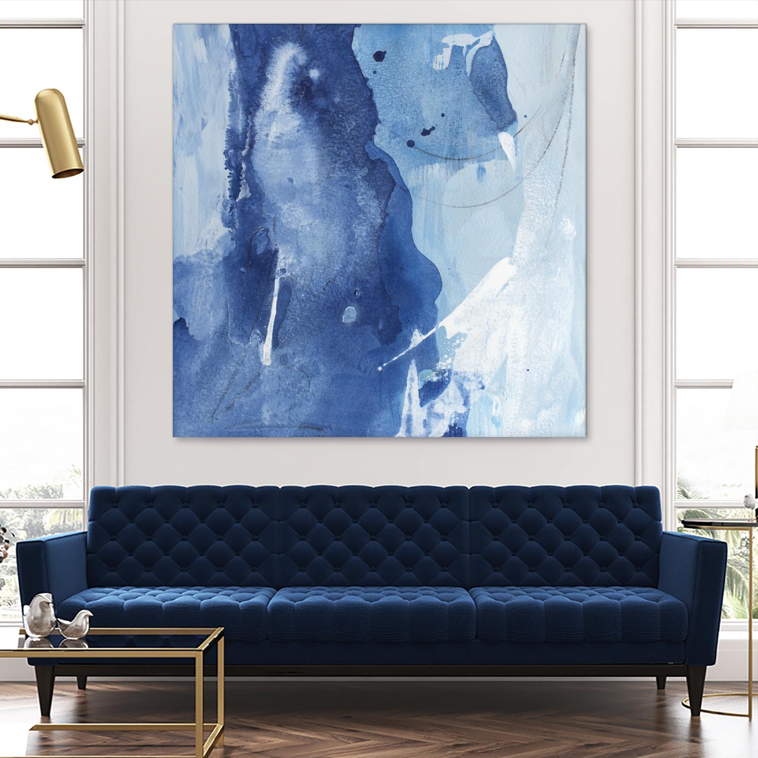 Coastal North I by Julia Contacessi on GIANT ART - blue abstract