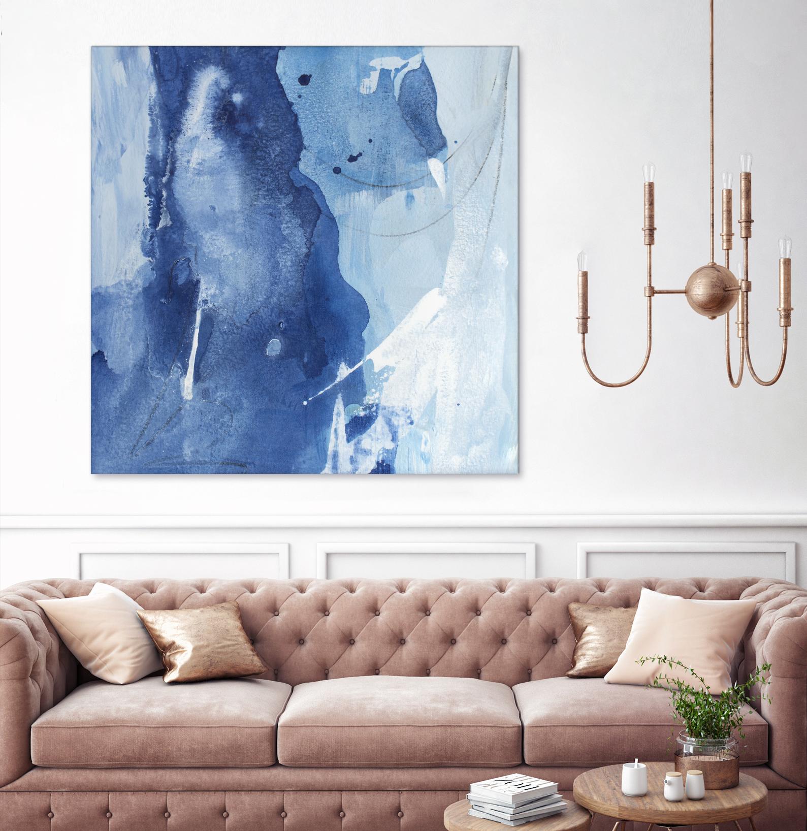 Coastal North I by Julia Contacessi on GIANT ART - blue abstract