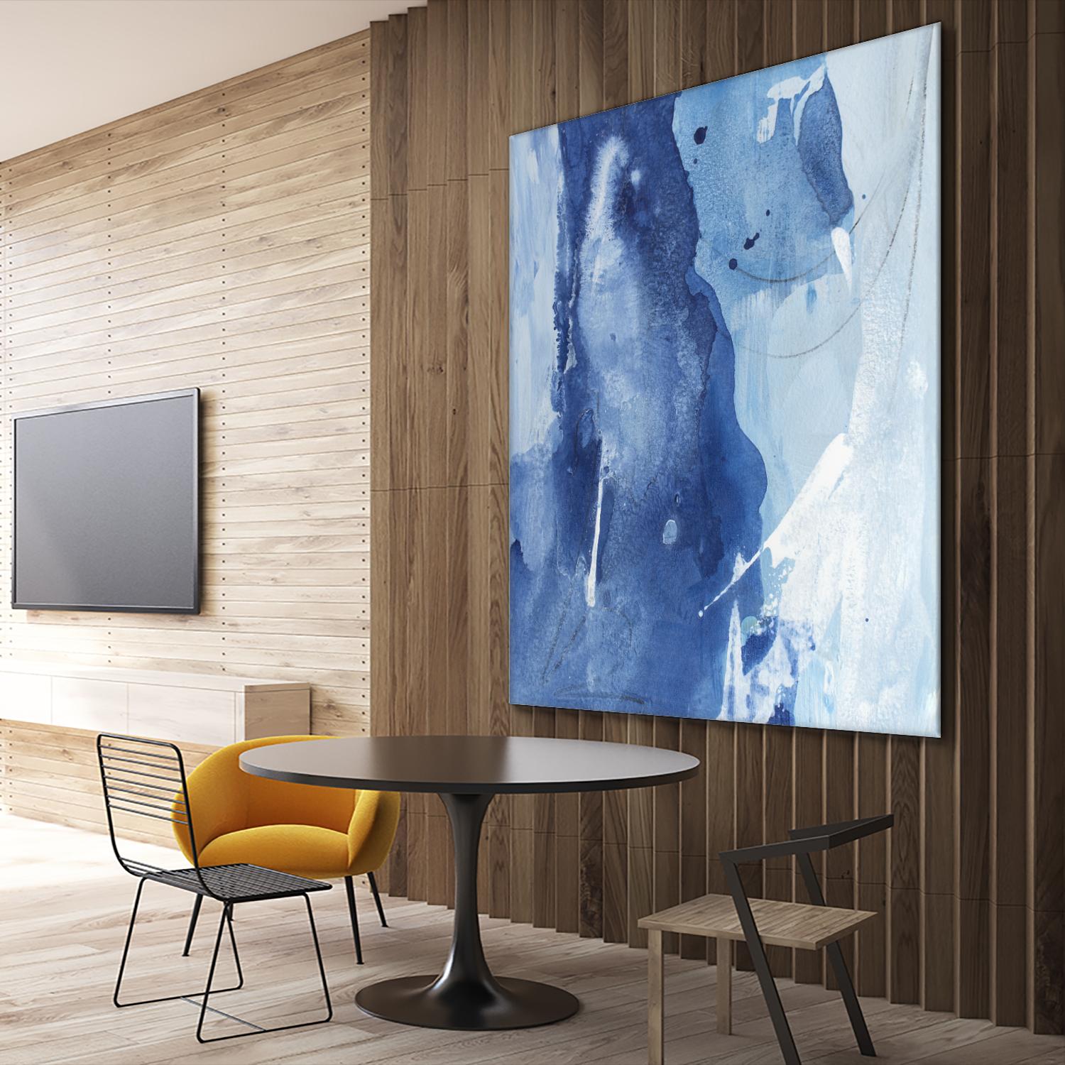 Coastal North I by Julia Contacessi on GIANT ART - blue abstract