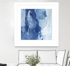 Coastal North I by Julia Contacessi on GIANT ART - blue abstract