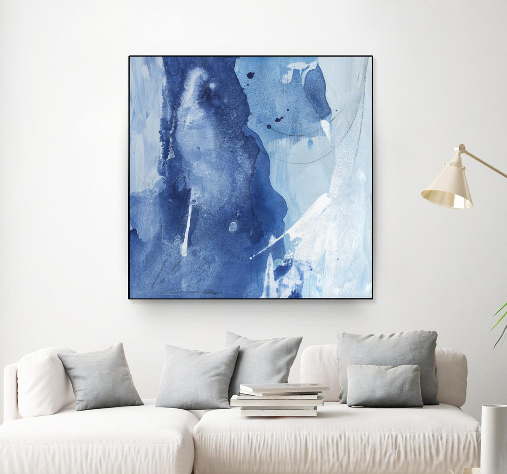 Coastal North I by Julia Contacessi on GIANT ART - blue abstract