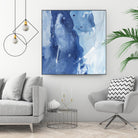 Coastal North I by Julia Contacessi on GIANT ART - blue abstract