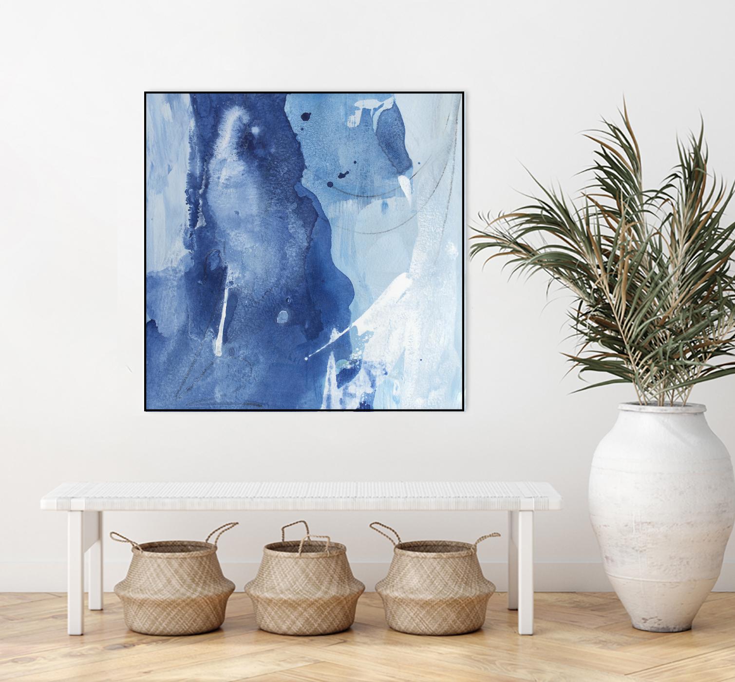 Coastal North I by Julia Contacessi on GIANT ART - blue abstract