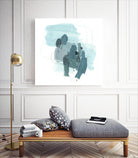 Aqua Stellar I by June Erica Vess on GIANT ART - blue abstract