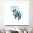 Aqua Stellar I by June Erica Vess on GIANT ART - blue abstract