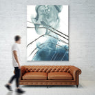 Bella Indigo I by June Erica Vess on GIANT ART - blue abstract