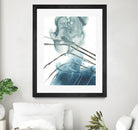 Bella Indigo I by June Erica Vess on GIANT ART - blue abstract