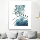 Bella Indigo I by June Erica Vess on GIANT ART - blue abstract