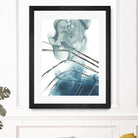 Bella Indigo I by June Erica Vess on GIANT ART - blue abstract