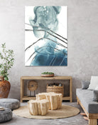 Bella Indigo I by June Erica Vess on GIANT ART - blue abstract