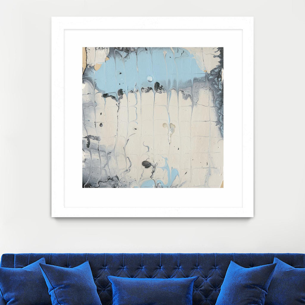 Rainmaker I par Alicia Ludwig sur GIANT ART - abstrait bleu