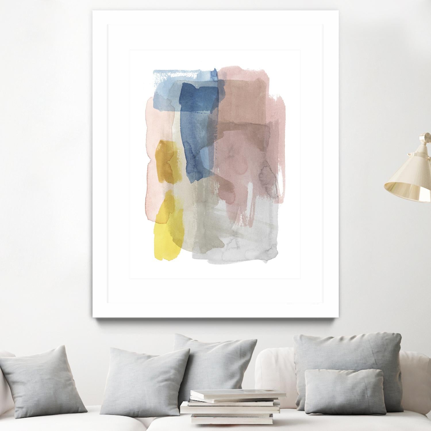 Puddle Pastel I by Grace Popp on GIANT ART - pastels abstract