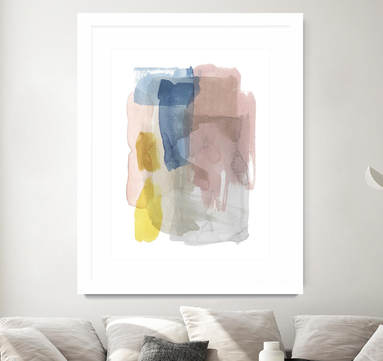 Puddle Pastel I by Grace Popp on GIANT ART - pastels abstract