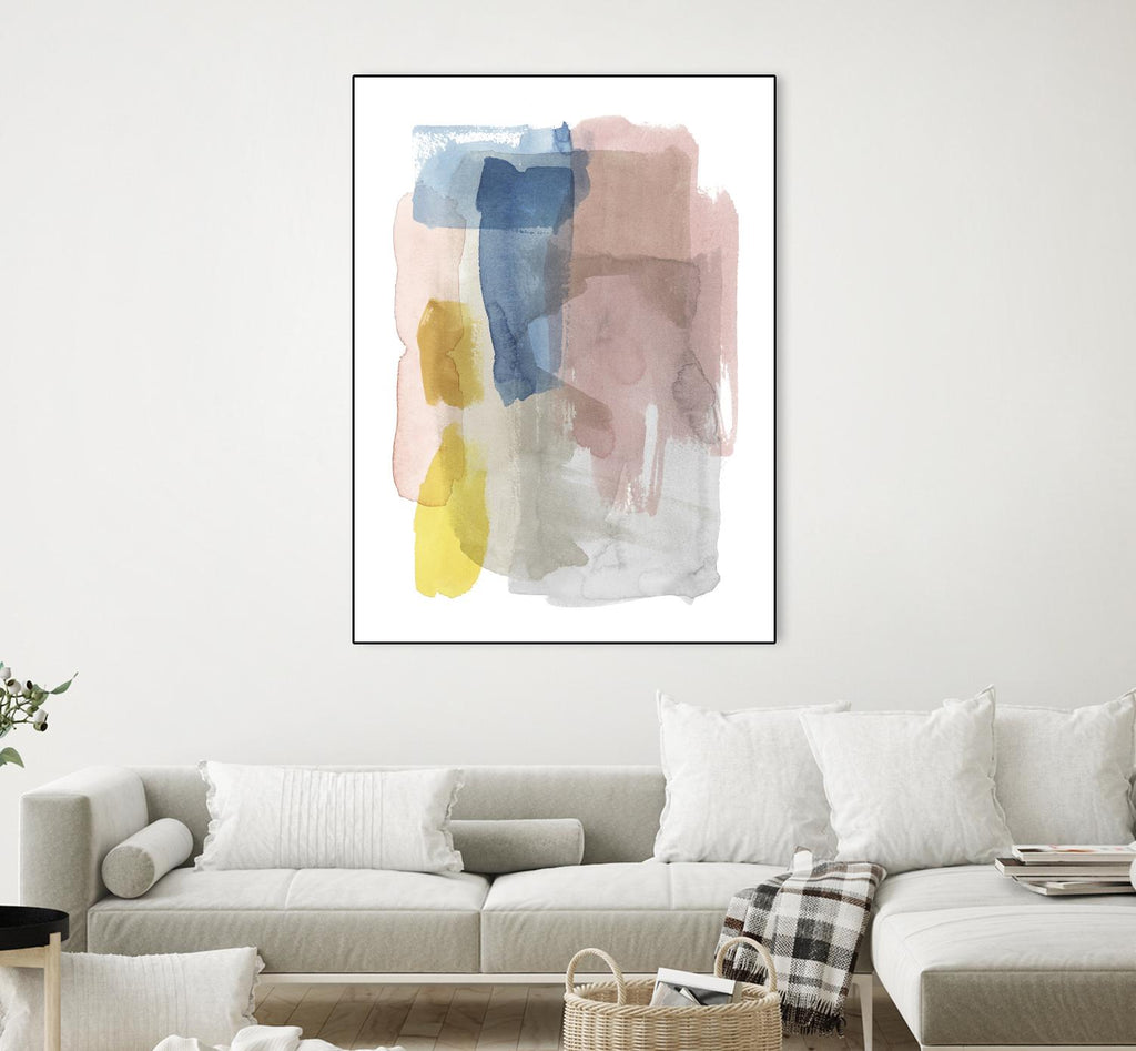 Puddle Pastel I by Grace Popp on GIANT ART - pastels abstract