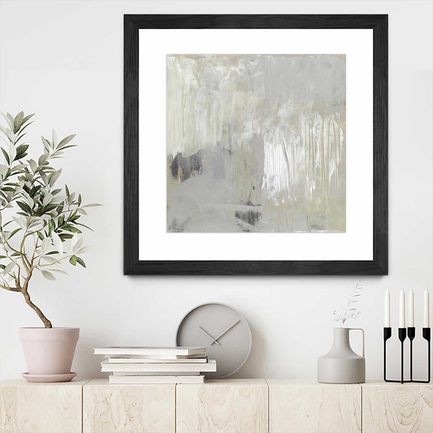 Neutral Composition II by Jennifer Goldberger on GIANT ART - abstract