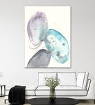 Orb Connection II by Jennifer Goldberger on GIANT ART - blue abstract