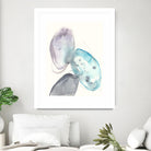 Orb Connection II by Jennifer Goldberger on GIANT ART - blue abstract