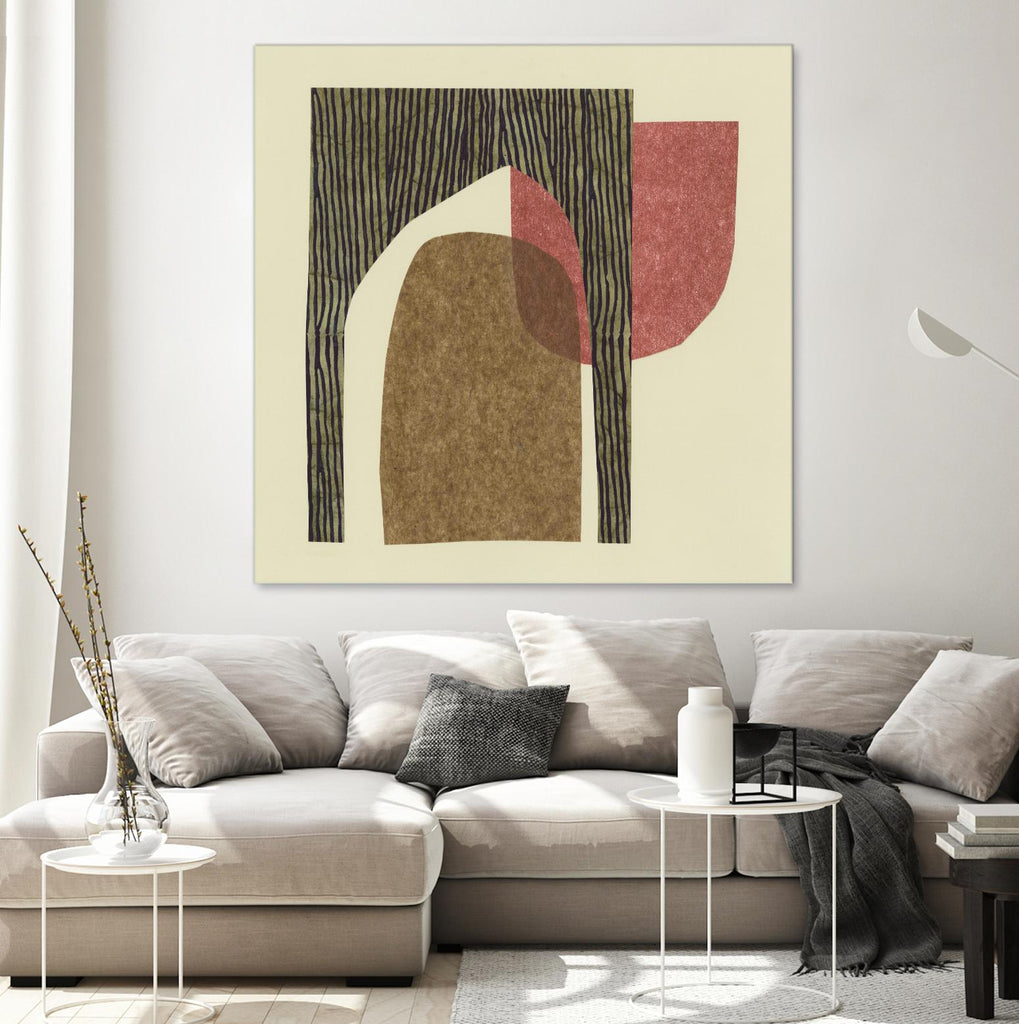 Sketches of Spain I by Renée W. Stramel on GIANT ART - brown abstract