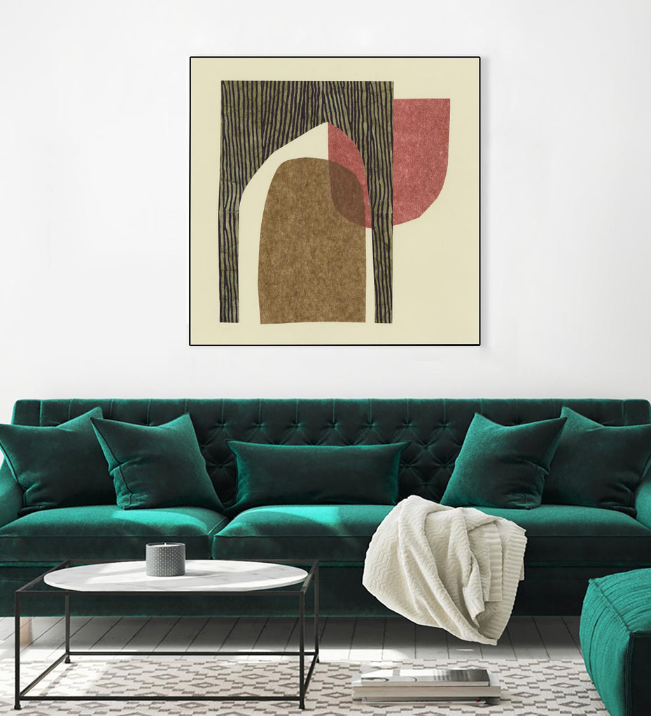 Sketches of Spain I by Renée W. Stramel on GIANT ART - brown abstract