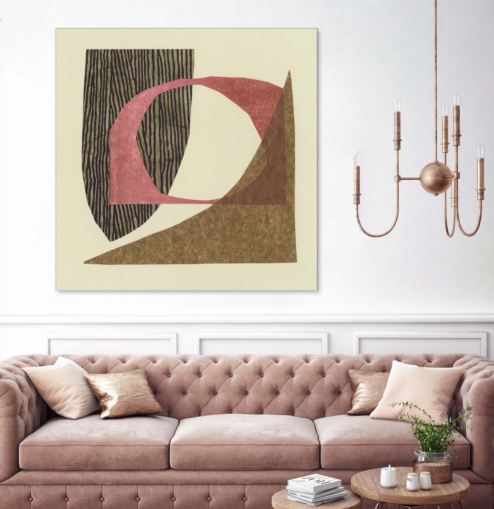 Sketches of Spain II by Renée W. Stramel on GIANT ART - brown abstract