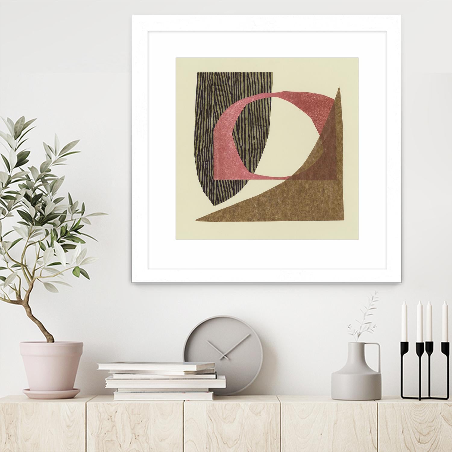 Sketches of Spain II by Renée W. Stramel on GIANT ART - brown abstract