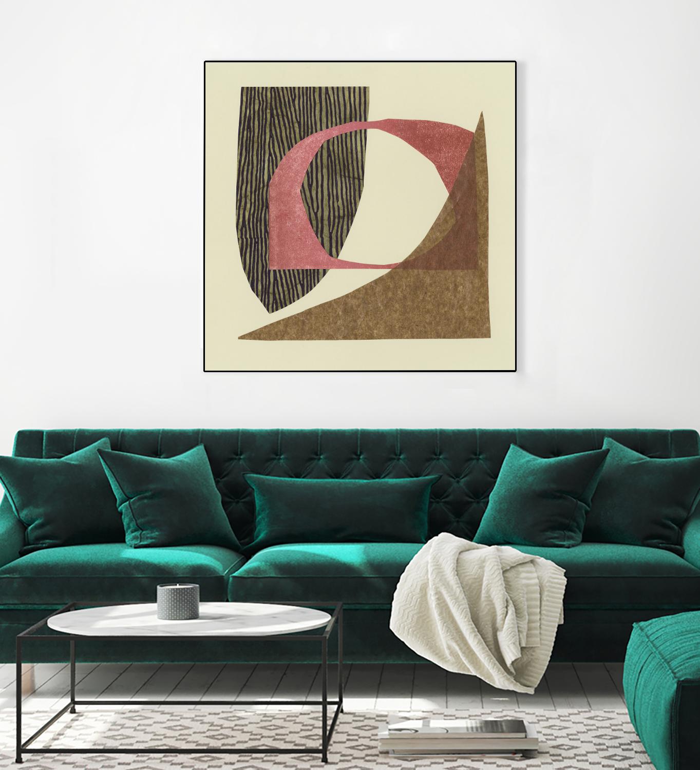 Sketches of Spain II by Renée W. Stramel on GIANT ART - brown abstract