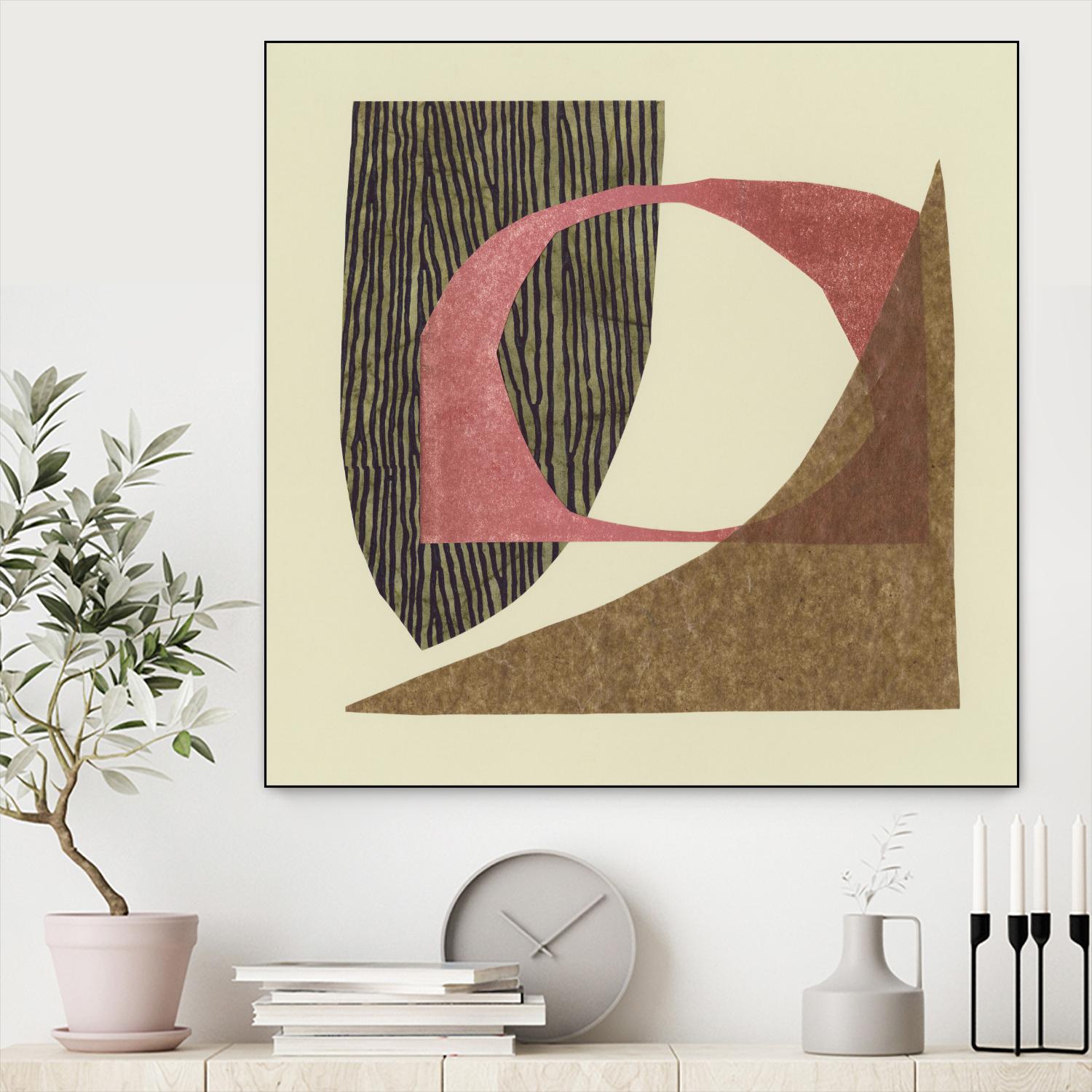 Sketches of Spain II by Renée W. Stramel on GIANT ART - brown abstract