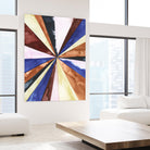 Desert Layers III by Grace Popp on GIANT ART - blue abstract