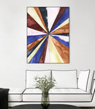 Desert Layers III by Grace Popp on GIANT ART - blue abstract