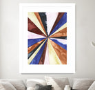 Desert Layers III by Grace Popp on GIANT ART - blue abstract