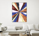 Desert Layers III by Grace Popp on GIANT ART - blue abstract