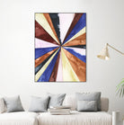 Desert Layers III by Grace Popp on GIANT ART - blue abstract