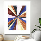 Desert Layers III by Grace Popp on GIANT ART - blue abstract