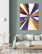 Desert Layers III by Grace Popp on GIANT ART - blue abstract