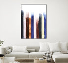 Desert Layers V by Grace Popp on GIANT ART - blue abstract