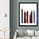 Desert Layers V by Grace Popp on GIANT ART - blue abstract