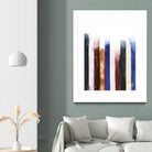 Desert Layers V by Grace Popp on GIANT ART - blue abstract