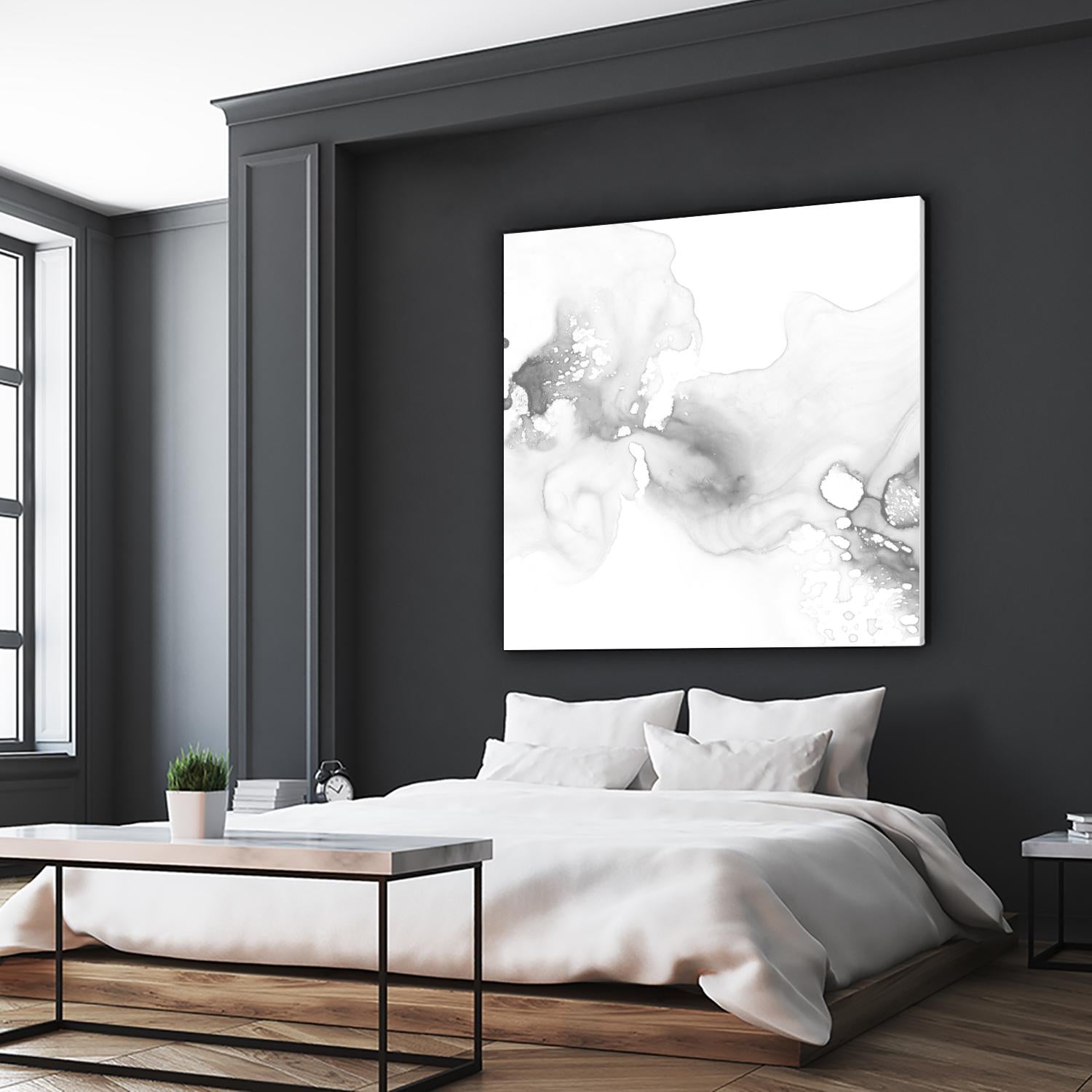 Smoke & Water I by Ethan Harper on GIANT ART - neutral abstract