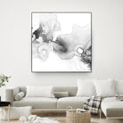 Smoke & Water I by Ethan Harper on GIANT ART - neutral abstract