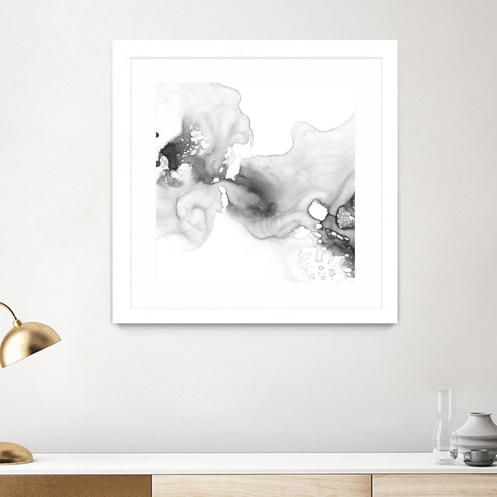 Smoke & Water I by Ethan Harper on GIANT ART - neutral abstract