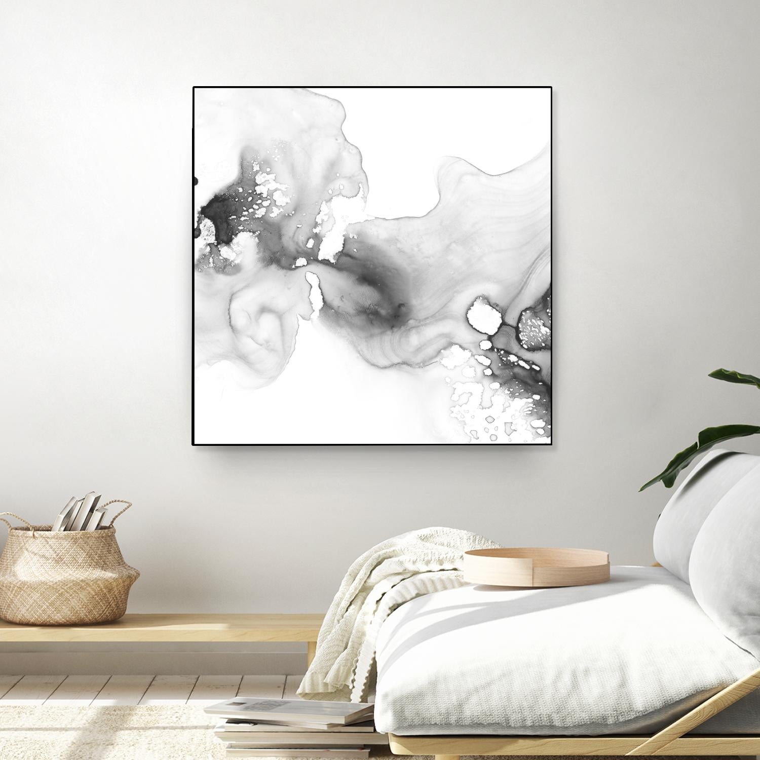 Smoke & Water I by Ethan Harper on GIANT ART - neutral abstract