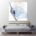 Indigo & Blush II by Ethan Harper on GIANT ART - pastels abstract