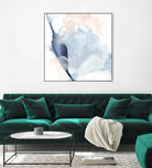 Indigo & Blush II by Ethan Harper on GIANT ART - pastels abstract