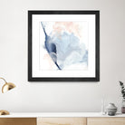 Indigo & Blush II by Ethan Harper on GIANT ART - pastels abstract