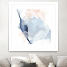 Indigo & Blush II by Ethan Harper on GIANT ART - pastels abstract