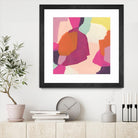 Pink Slip I by June Erica Vess on GIANT ART - brights abstract