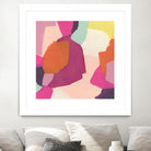 Pink Slip I by June Erica Vess on GIANT ART - brights abstract